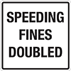 Speeding Fines Doubled